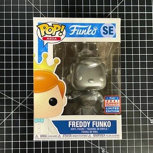 Freddy Funko Asia Metallic Silver Guan Yu LE